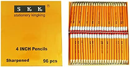 סקסטיירי חצי עפרונות עם צמרות מחק, גולף, כיתה, ספסל - 2, משושה, מראש חידד, 96/תיבה.