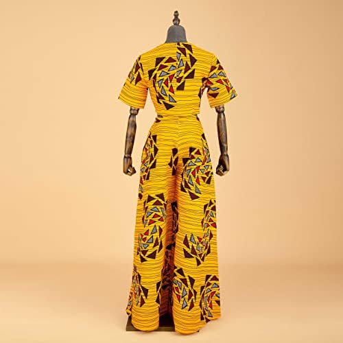 אימונית סט לנשים אפריקאי הדפסת חולצות ואנקרה מכנסיים בתוספת גודל דאשיקי בגדי אימונית תלבושות שעוות