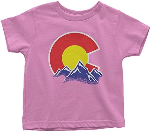 רוק חוט ילדים קולורדו הרי פעוט חולצה