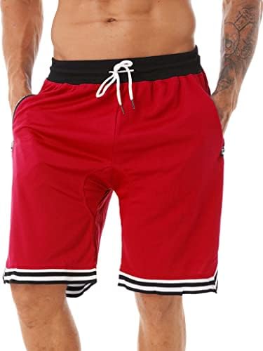 מכנסיים קצרים אתלטי של Loodgao לכיסי רוכסן רוכסנים מפעילים מכנסיים קצרים של מכנסיים מקצרים של מכנסי