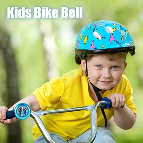אקיה אופני אופניים פעמון צופר לילדים חמוד קריקטורה נסיכת רכיבה על אופניים כידון הברך קטנוע אביזרי עבור בנות בני