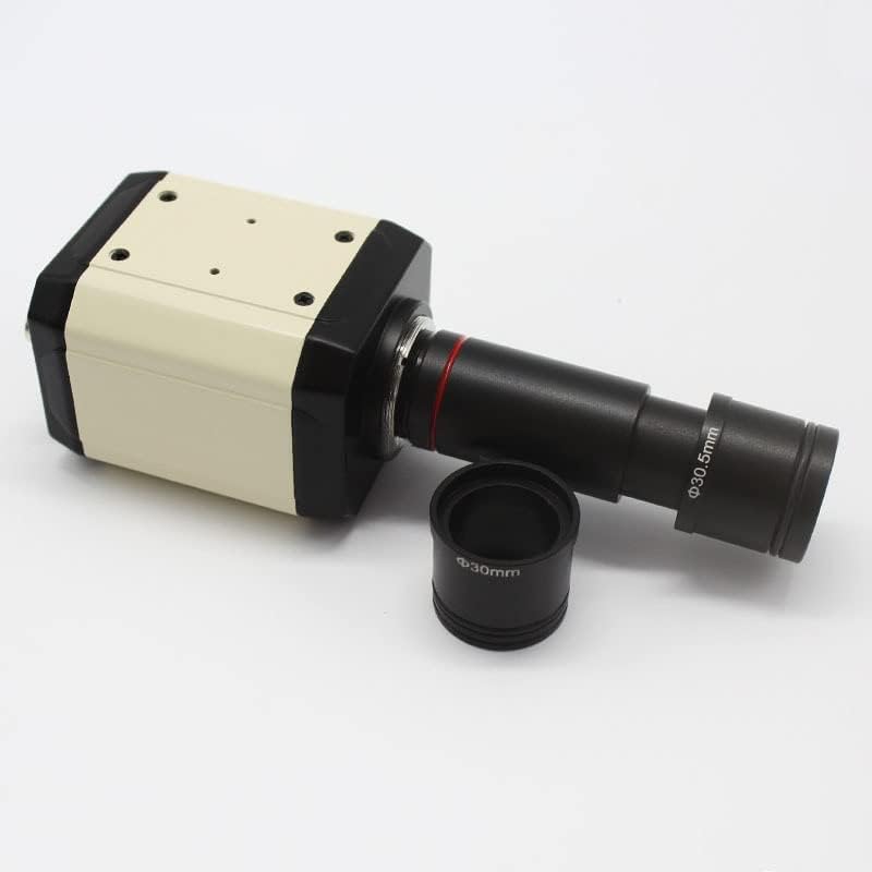 אביזרי מיקרוסקופ מעבדה מצלמת מיקרוסקופ מיקרוסקופ 0.5x עדשת הרעה C עבור 23.2 ממ 30 ממ 30.5 ממ CCD