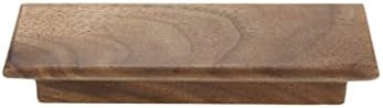 ארון CRAPYT מטפל 4 מלבן מלבן עץ כהה ריהוט מלוטש ידיות מוצקות מושכות סמק: 64 ממ/2.52 עם ברגים