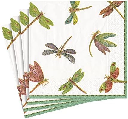 קספרי שפיריות נייר אורח מגבת מפיות - שתי חבילות של 15