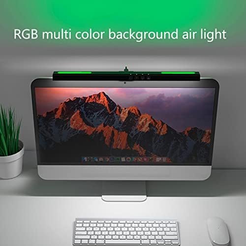 מנורת צג מחשב, סרגל האור של צג מסך RGB לטיפול בעיניים, 2900K עד 6200K בהירות מתכווננת בקרת מגע