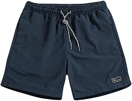 מכנסי שחייה לגברים מתיחים מכנסיים קצרים קלים מהירים לגברים לדוג מכנסיים קצרים אתלטים עם כיסים מכנסי כותנה נוחים