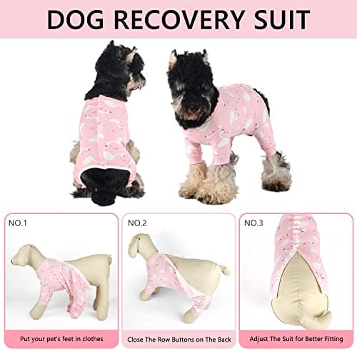 כלב סרבל תינוקות ניתוח התאוששות חליפת לחיות מחמד פיג ' מה קונוס חלופות למנוע שפיכת רפנדר בגד גוף