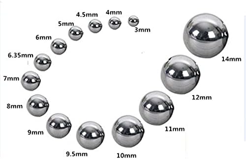 30 יחידות גבוהה דיוק נירוסטה כדור עבור נושאות כדורי אגוז כדור בורג קוטר 5 ממ 5.2 ממ 5.5 ממ 5.556