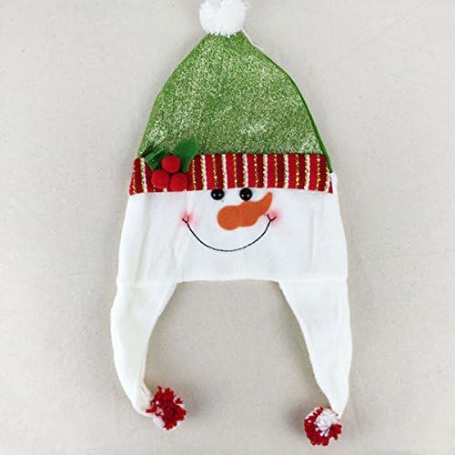 חג המולד תחפושת מסיבת ללבוש כובע קריקטורה שלג סנטה כובע חג המולד לילדים מבוגרים חידוש חג המולד תלבושות קישוטי