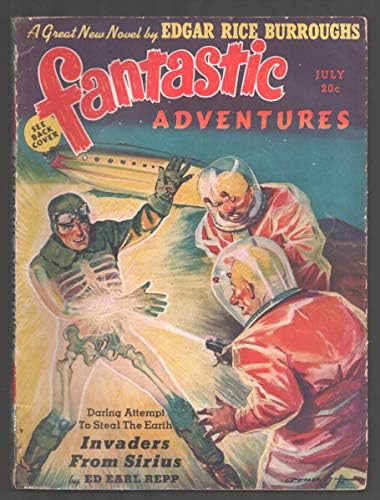 הרפתקאות פנטסטיות מס '2 1939-עיסת מצעים נדירה- מרד המדען מאת ארב, הושלם בגיליון זה-וי. ג ' י-