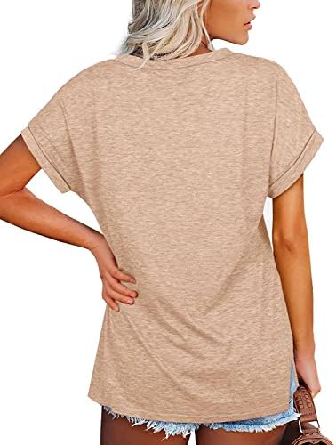 חולצות טוניט עם שרוול ארוך מפוסות חולצות צבע בלוק חולצות מזדמנים נוחות טוניקות בגדי אופנה