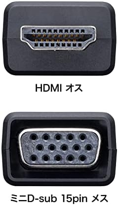 אספקת SANWA AD-HD25VGA HDMI למתאם VGA