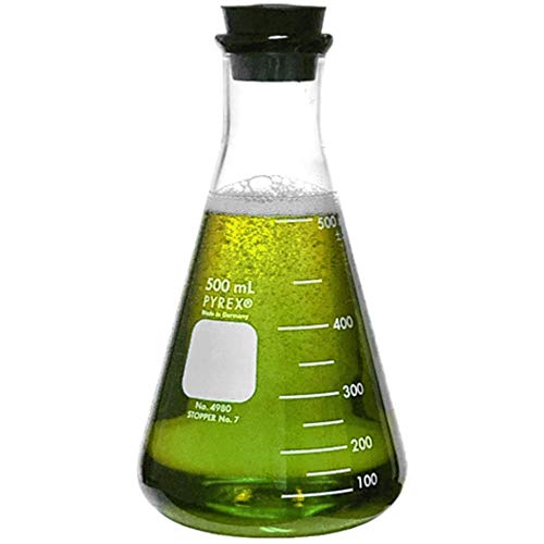 קורנינג פיירקס 4980-500, בקבוק ארלנמאייר 500 מיליליטר עם פקק גומי