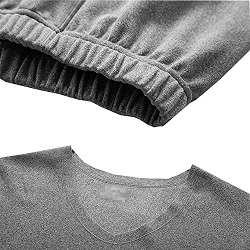 WNG סתיו וחורף קשמיר לגברים ונשים חסרי טיול תחתונים תרמיים סט קרן תחתית XL Tibetangreen