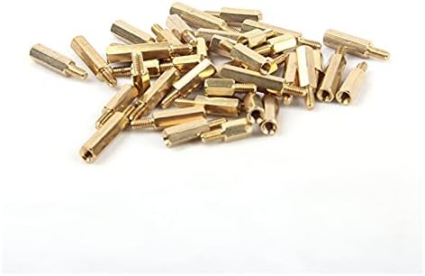 Kovnovi M2/M2.5/M3/M4/M5/M6 Hex Brass Brass ברגי ברגים עמודים משורשגים PCB מחשב מחשב מחשב Stantoffs