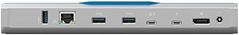 Accell Thunderbolt 3 תחנת עגינה כפולה 4K בחבילה של 60 הרץ עם DisplayPort ל- HDMI 4K@60Hz מתאם