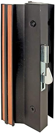 קו דלת זכוכית הזזה MP1001 פריים קו, 4-15/16 אינץ ', אלומיניום, שחור, סגנון וו, הר השטח,