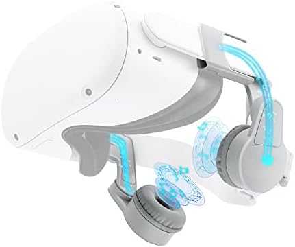 McBazel מתכווננים אוזניים לאוזן עבור Oculus Quest 2, שפר את אפקט הקול, אביזרי Oculus Quest 2 Sound אוזניים