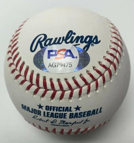 O.J. סימפסון חתום בייסבול MLB *שטרות באפלו הייסמן PSA AG79475 - NFL חתימה חתימה שונות של פריטים