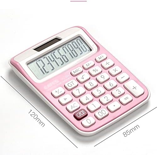 SXNBH 10 ספרות מחשבון שולחן כפתורים גדולים כפתורי כלי חשבונאות פיננסיים ניידים עם שרוך