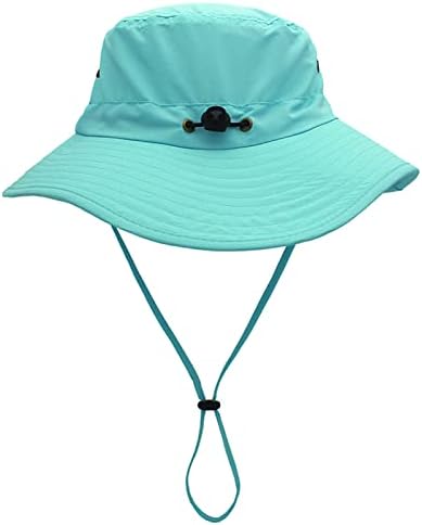 כובעי דלי היוניה לנשים, כובע דיג הגנה על UV רחב יוניסקס ספארי כובע שמש בוני לטיולים חוף ציד