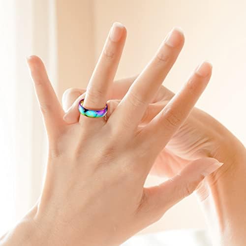 2023 טבעת טיטניום טבעת טבעת טבעת זוגית מתנות תכשיטים מתנות טבעות אגודל נירוסטה לנשים