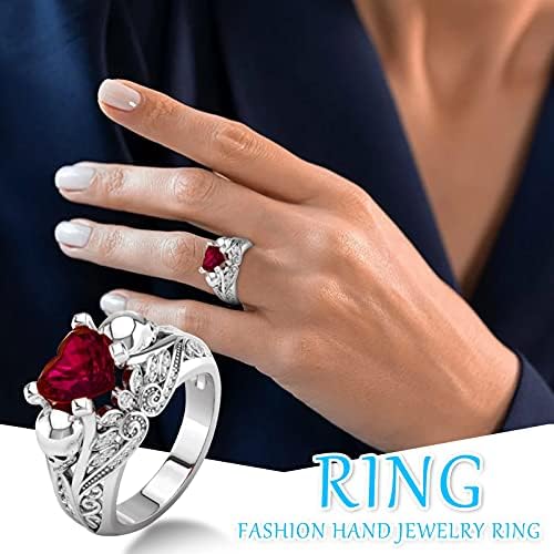 הבטחה טבעות לנשים מתנות תכשיטים נשים טבעת נישואין זירקון צבעונית לנשים טבעות אצבעות סגסוגת אביזרים טבעות טבעות