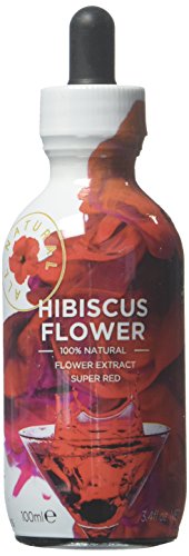 חברת פרחי היביסקוס פראי כל תרכיז הקוקטייל הטבעי, בקבוק אונקיה 3.4 נוזלים