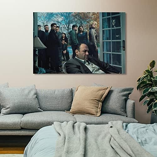 Arimis the Sopranos תוכנית טלוויזיה חדר אמנות תפאורה פוסטר גנגסטר ותמונת אמנות קיר מודרנית כרזות תפאורה לחדר