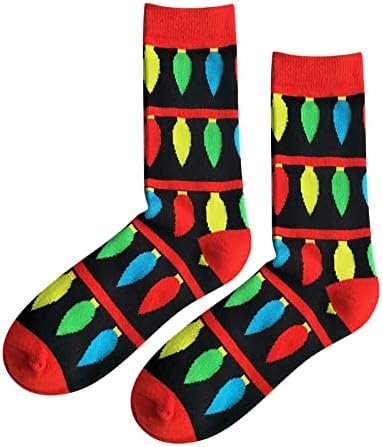 גרבי כותנה של Afeidd לחג המולד לגברים או לנשים ביצועים מזדמנים כרית כותנה ספורט גרבי גרביים חמים גרביים