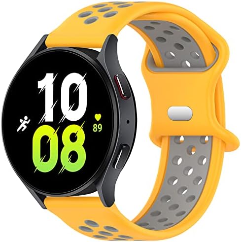 Binsiton 20 ממ להקות ספורט תואמות את Samsung Galaxy Watch 4/Watch 5/Watch Active 2 40 ממ 44 ממ/צפה