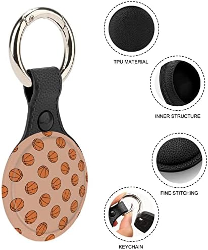 כדורסל חיים תואם עם איירטאג מקרה עם מחזיק מפתחות מוצר מאתר אביזרי עם מפתח טבעת עבור איירטאג