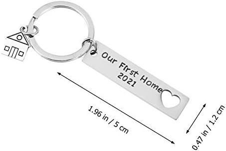 טוינדונה טבעת מפתח טבעת 2 יחידות חדשות ביתיות חדשות ביתיות 2021 מתנות חמורה ביתית מחזיק מפתחות ראשונה