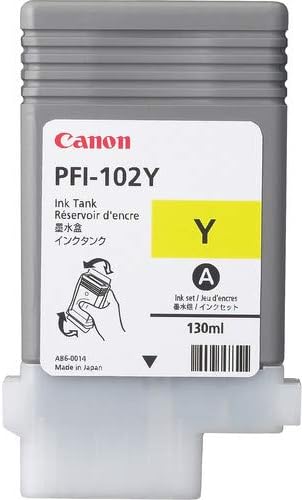 CNM0898B001AA - CANON 0898B001PFI -102 INK, צהוב