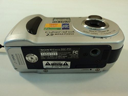 מצלמת סטילס דיגיטלית של סוני סייברשוט 2.0 מגה פיקסל כסף פי 3 זום דיגיטלי-עמ ' 31 וי2
