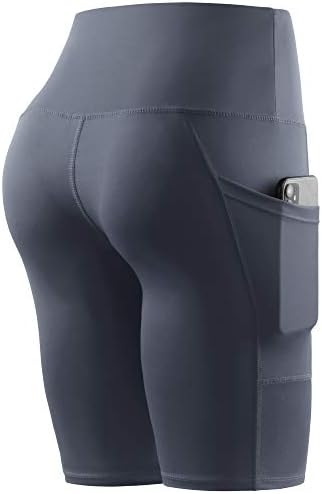 CADMUS 3 חבילות מכנסי אימון בעלי מותניים גבוהים לנשים 8 מכנסי אופנוען יוגה עם שני כיסים צדדיים