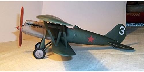 ערכת דגם נייר אורל מטוס קרב תעופה צבאי I-3 1/33 מטוסים מטוסים סילון ברית המועצות 1928 151