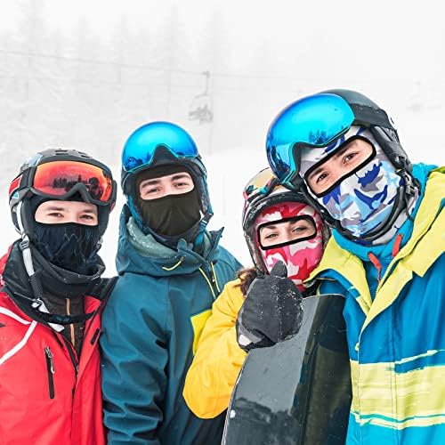 24 חתיכות שמש הגנת גרב מלא פנים כיסוי סקי מסכת מלא פנים מסכת תלבושות מסכת ראש לגברים נשים חיצוני ספורט, מוצק והסוואה
