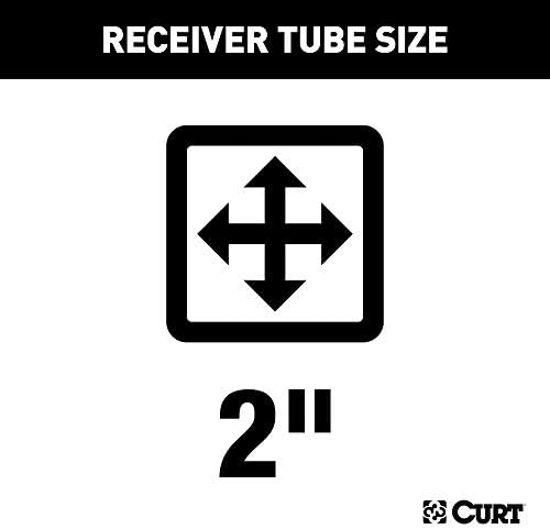 CURT 31198 תקלה מקלט קדמי בגודל 2 אינץ ', בחר טויוטה לנד קרוזר, סקויה, טונדרה