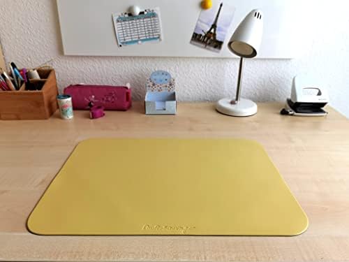 Läufer Schreibgut 30914 למידה לכתיבת כרית שולחן 33.5 x 45 סמ צהוב שמש