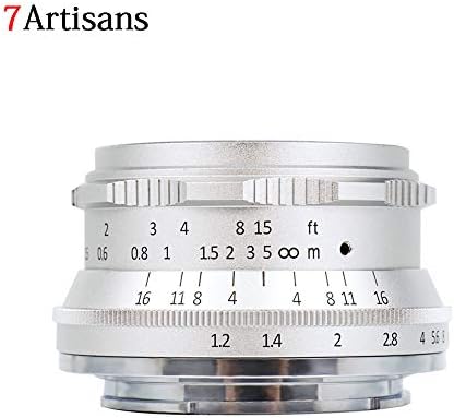 7ארטיזנים 35 מ מ 1.2 פ. ס. עדשת פוקוס ידנית צמצם גדול מתאים למצלמות קומפקטיות ללא מראה מצלמה קנון