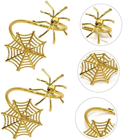 Luxshiny Spider Web Ring Rings