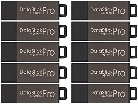 Centon Datastick Pro USB 2.0 כונן הבזק 4GB x 25, אפור
