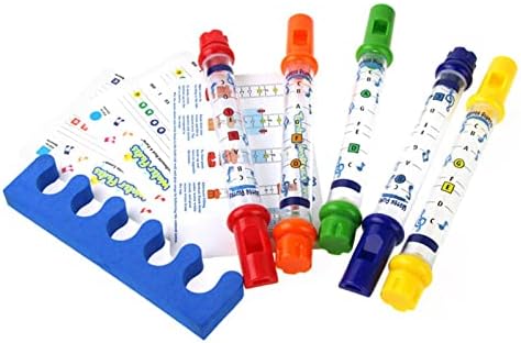 NPKGVIA צעצועי מים מים אמבטיה מים לתינוקות אמבטיה ילדים מקלחת חלילי צעצוע מהנה אמבטיה צעצועים של 5 סדינים