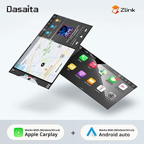 Dasaita עם Scout HD 10.25 Single DIN Android Car רדיו Carplay Android Auto IP
