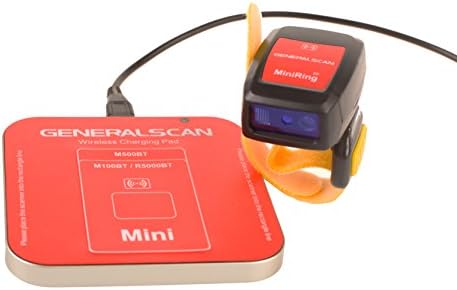 Generalscan GS R5000BT 2D Imager Mini Bluetooth טבעת לביש סורק ברקוד לוגיסטיקה