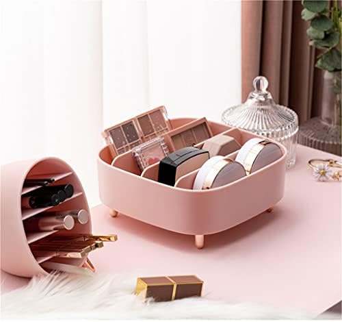 קופסת אחסון קוסמטית של Houkai שפתון תא אחסון מאחסון שולחן איפור שולחן שולחן שולחן שולחן עבודה מדף