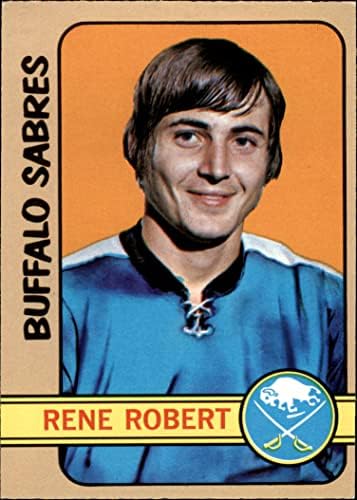 1972 Topps 161 Rene Robert Buffalo Sabers Ex Sabers