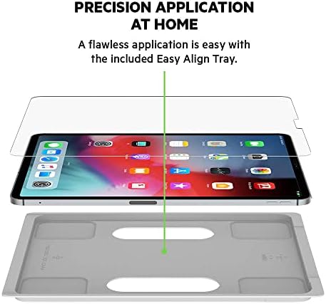 Belkin Screenforce מגן מסך זכוכית מחוסמת עבור iPad Pro 9.7 , iPad 5th Gen, iPad 6 Gen ו- iPad Air/Air