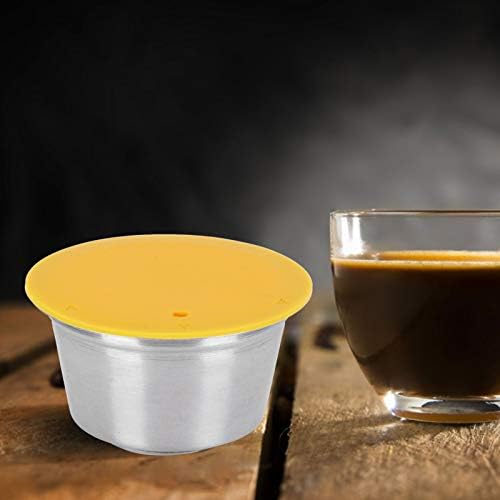קפה כמוסה, נירוסטה קפה תרמיל לשימוש חוזר למילוי מסנן כוס עבור דולצ ' ה גוסטו מכונת קפה מעולה